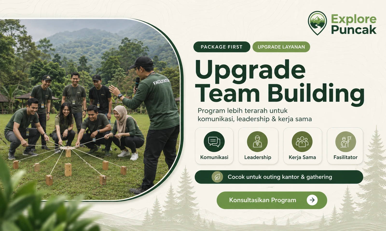 Team building untuk acara perusahaan