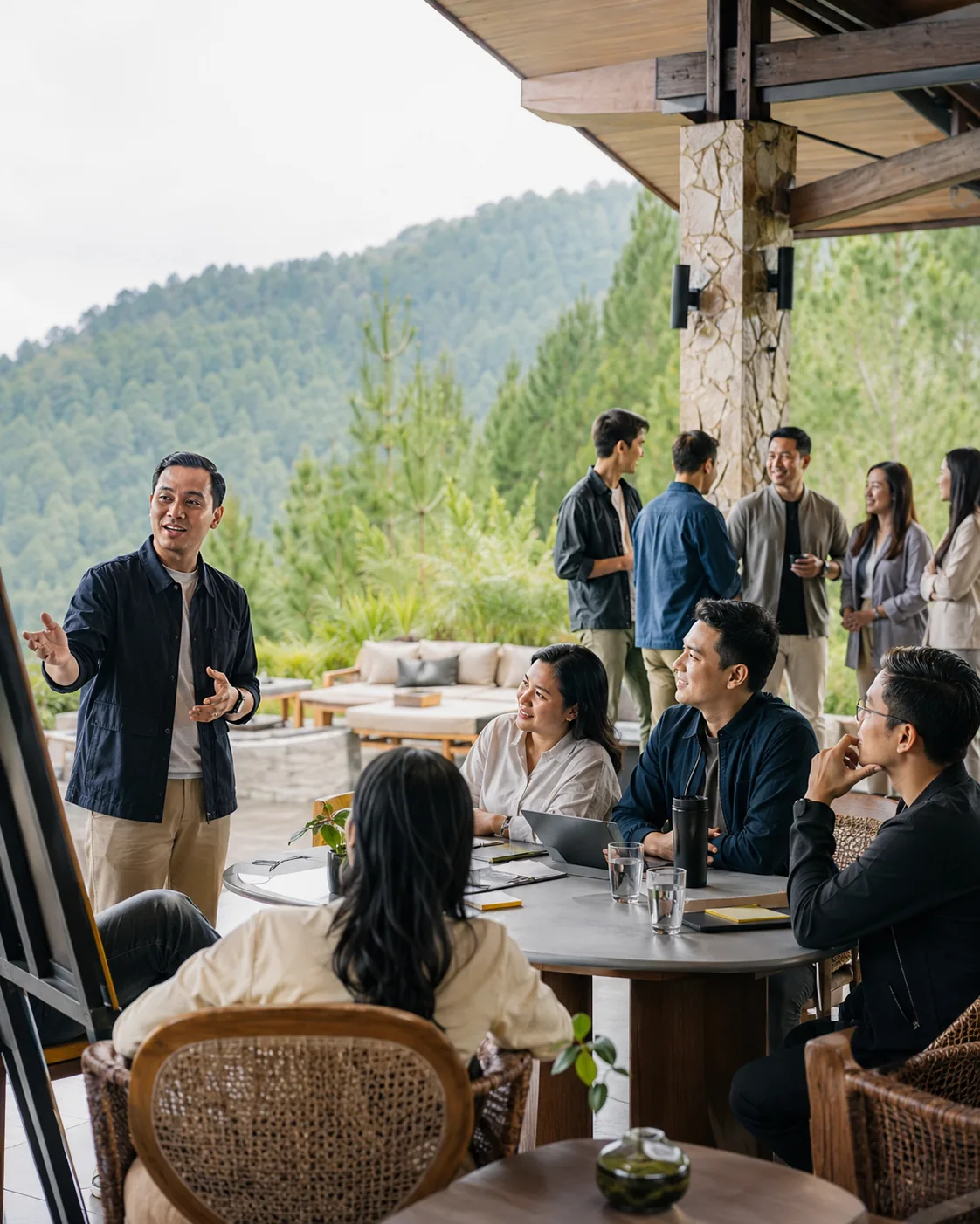 Corporate outing, gathering, dan retreat di Bandung
