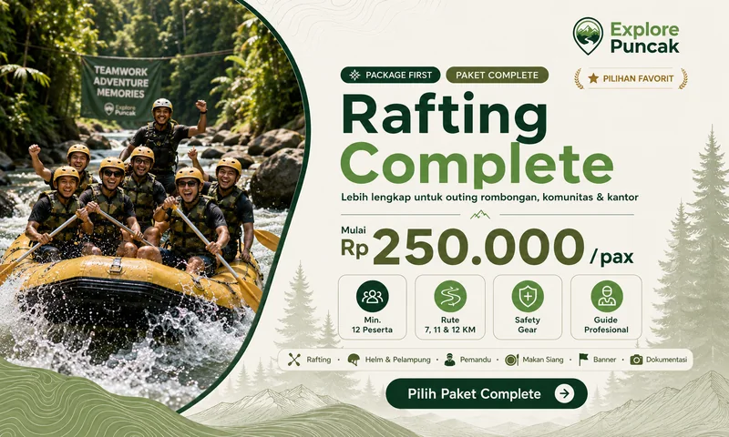 Paket Rafting Complete Bogor