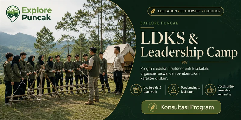 Flyer LDKS & Leadership Camp Explore Puncak