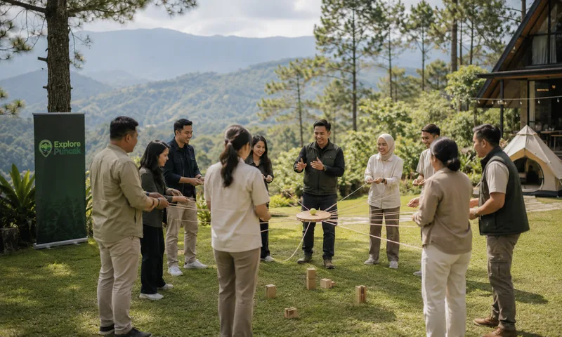 Fun Games Puncak di kawasan Puncak Bogor