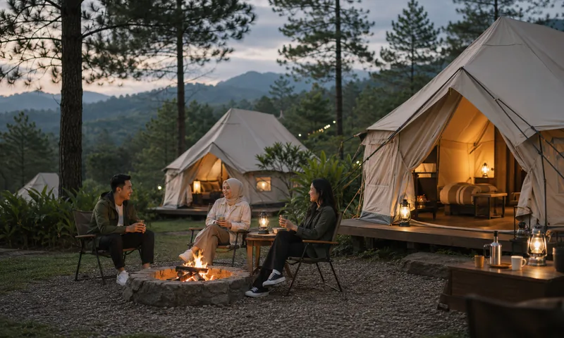 Camping & Glamping di kawasan Puncak Bogor