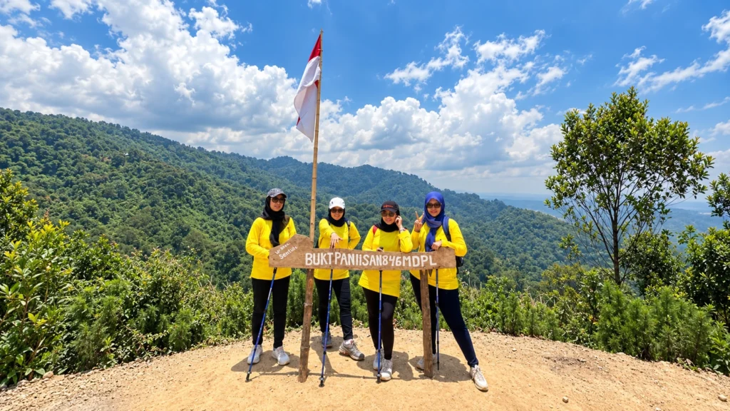 Trekking Bukit Paniisan Sentul - foto 1
