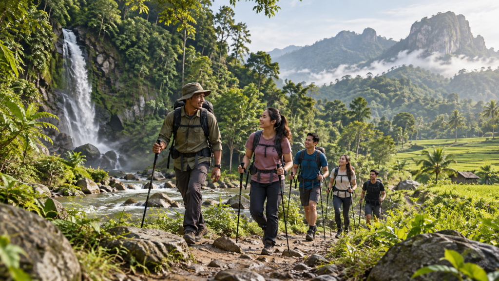 Curug Hordeng vs Leuwi Hejo vs Goa Garunggang: Memilih Trekking Sentul Berdasarkan Karakter Rute