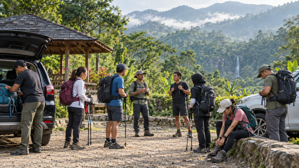 Dari Jungleland ke Start Trekking Curug Hordeng: Apa yang Perlu Dikonfirmasi soal Kendaraan, Parkir, dan Last-Mile?