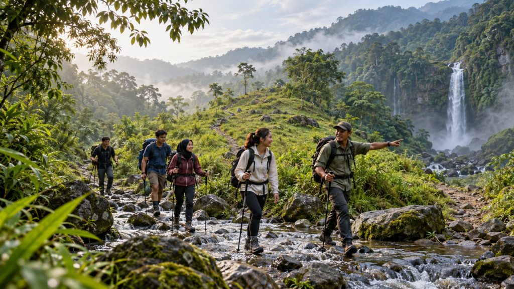 Leuwi Asih vs Leuwi Hejo vs Curug Bidadari: Cara Memilih Trekking Sentul Berdasarkan Karakter Rute