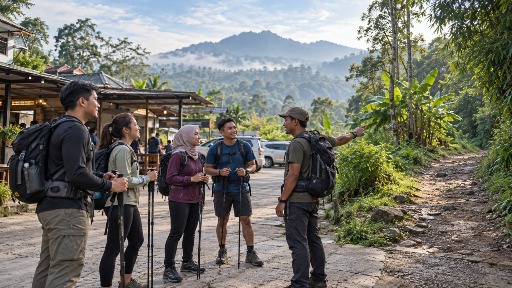 Meeting Point Jungleland vs Titik Start Trekking Curug Leuwi Asih: Apa yang Perlu Dipahami Sebelum Datang?